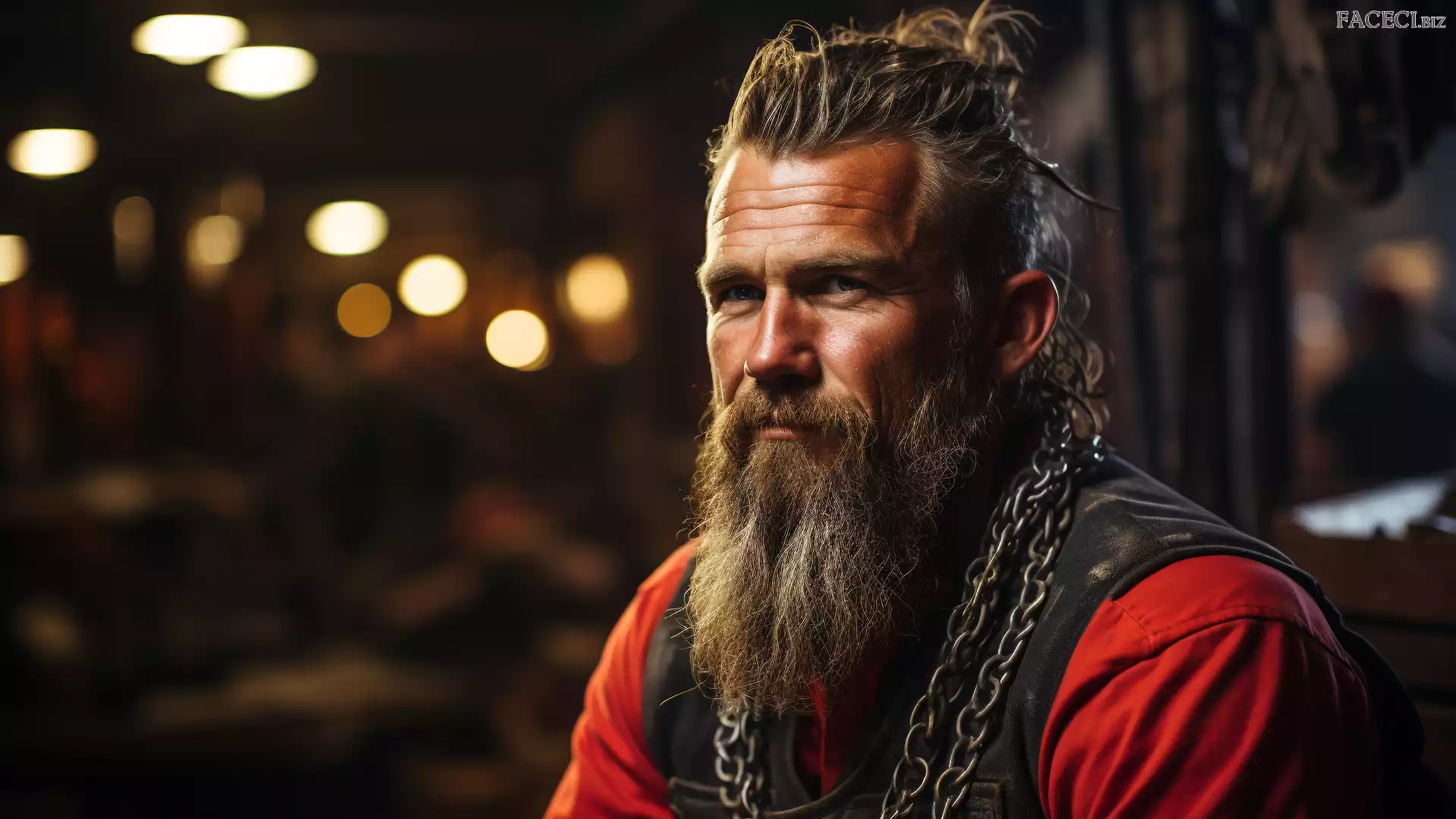 Broda, Mężczyzna, Zarost