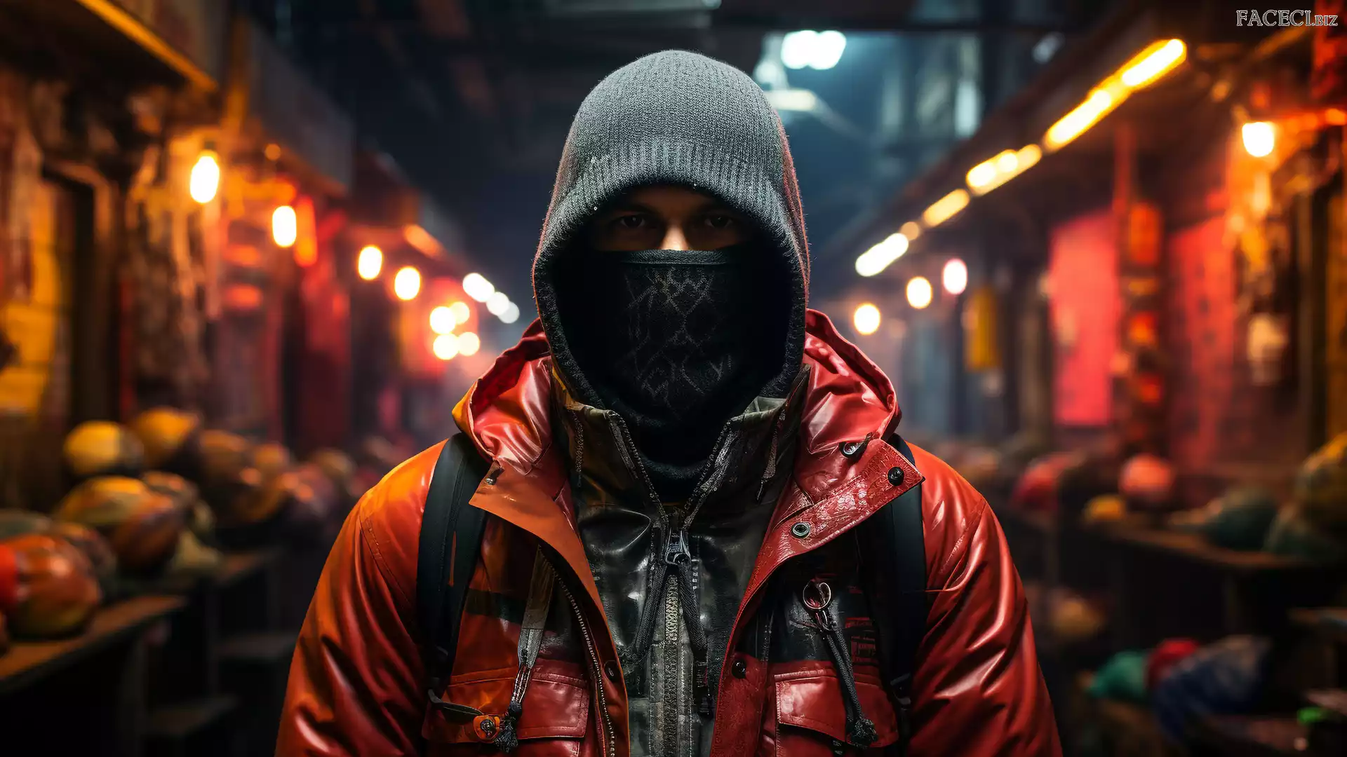 Kurtka, Mężczyzna, Czapka