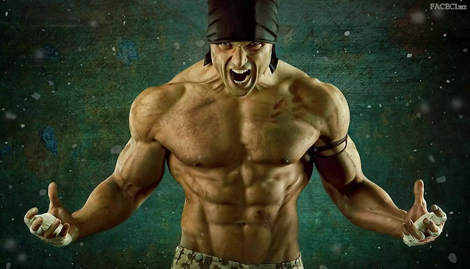 Kciuki, Mięśnie, Twarz