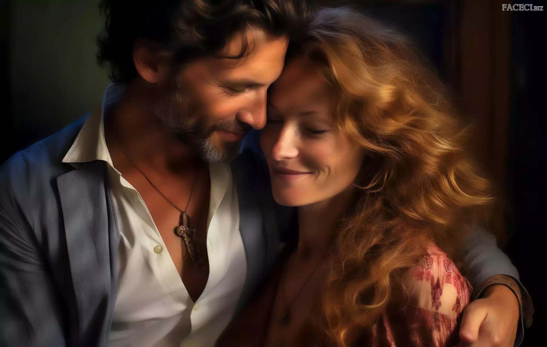 Kobieta, Mężczyzna, Para, Zakochani